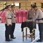 Kapolres Sumenep AKBP Anang Hardianto, S.I.K. saat melaksanakan Serah terima jabatan (sertijab) rotasi sejumlah pejabat di lingkup Polres Sumenep.