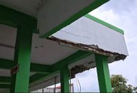 Ancam keselamatan, bangunan RSUD Moh Anwar memprihatinkan. Foto/Timesin