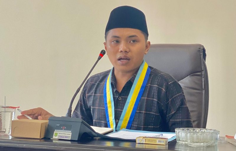Sekretaris Pergerakan Mahasiswa Islam Indonesia (PMII) Komisariat UNIBA Madura, M. Wakil
